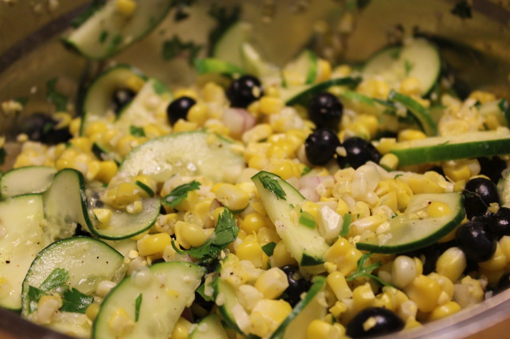 Blueberry Corn Salad